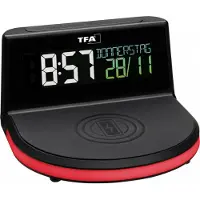 TFA-Dostmann TFA - Digitalwecker mit kabelloser Ladestation CHARGE-IT WIRELESS - 60.2028.01