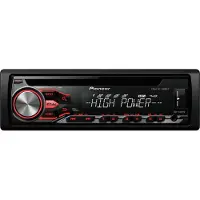 Pioneer DEH-4800FD, Schwarz, 1 DIN, 400 W, CD, CD-R, CD-RW, Android, Entfernbar