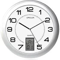 Unilux Instinct, AA, 1,5 V, Edelstahl, Transparent, Edelstahl, Glas, 45 mm