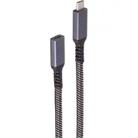 Shiverpeaks BS14-74006 USB Kabel 1,5 m USB 3.2 Gen 2 (3.1 Gen 2) USB C Schwarz