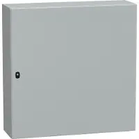Schneider Electric NSYS3D101030P PanelSeT S3D Volltür mit Montageplatte H1000xB1000xT300 IP66 IK10 RAL7035.
