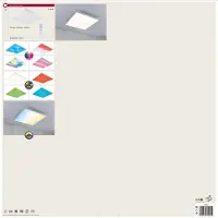 Paulmann LED Panel Velora Rainbow