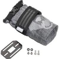 Wolf Tooth B-RAD TekLite Roll-Top Tasche, inkl. Montageplatte, 1.0L, grey/black