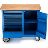 Gedore 1504 0701 Rollwerkbank mit 8 Schubladen, 1814931