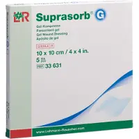 Lohmann & Rauscher Suprasorb G Gelkompresse 10x10 cm 5 St