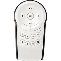 Merten IR-Universalfernbedienung schwarz/weiß MEG5761-0000