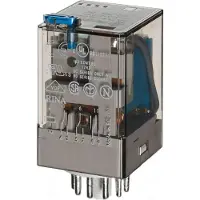 Finder Steckrelais 60 V/DC 10 A 3 Wechsler 60.13.9.060.0040 1 St.