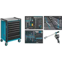 Hazet Werkstattwagen Assistent 179NX-7 mit 317 Werkzeugen - 179NX-7/137