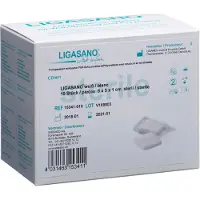 LIGAMED medical Ligasano weiß Verband 1x5x5 cm steril 10 St