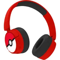OTL TECHNOLOGIES Pokémon PK1000, Verkabelt & Kabellos, Gaming, 160 g, Kopfhörer, Rot, Weiß