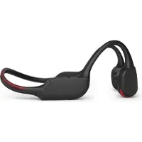 Philips TAA7607BK Kabelloser Open-Ear-Sportkopfhörer, Knochenleitung, IPX66-Klasse, LED-Beleuchtung. Schwarz.