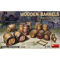 Mini art 35630 - Wooden Barrels. Medium Size Modellbau