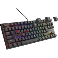 Genesis Thor 303 TKL, Kabelgebunden, USB, Mechanischer Switch, QWERTY, RGB-LED, Schwarz