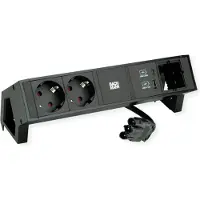 Bachmann DESK2 2xCEE7/3 1xUSB A&C 22W
