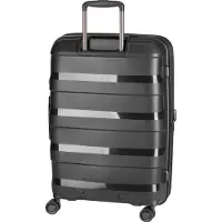 Stratic Straw+ - Koffer mittel - 66x45x28 cm - 3,7 kg - 65-74 L - Spinner - schwarz