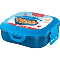 Maped 870803 Snack-Dose, Brot, Lunch-Box Concept Kids 750 ml-blau, 740 ml