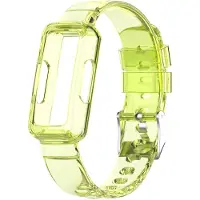 Cover-Discount Fitbit Inspire 3 - Sportarmband mit Displayschutz gelb