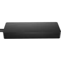HP Universal USB-C Multiport-Hub, Kabelgebunden, USB Typ-C, Schwarz, 4K Ultra HD, USB 3.2 Gen 2 (3.1 Gen 2) Type-C, China