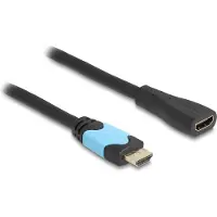 DeLOCK High Speed HDMI Verlängerungskabel 48 Gbps 8K 60 Hz 1 m