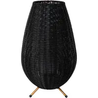 Lucide Wiederaufladbare Tischlampe Colin Ip44 Schwarz