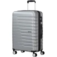 American Tourister Flashline Spinner 67 / 24 Trolley Exp TSA Sky Silver silberfarben