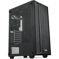 IBox Cetus 906 Midi Tower Black - Midi/Minitower - ATX
