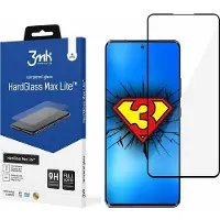3MK HardGlass Max Lite Motorola Edge 30 Fusion czarnyblack Fullscreen Glass Lite