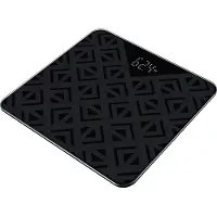 Adler AD 8170, Elektronische Personenwaage, 180 kg, 100 g, Schwarz, kg, lb, Quadratisch