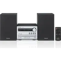 Panasonic SC PM 250 Micro Hifianlage mit Bluetooth silber schwarz