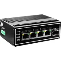 Level One IGP-0502, Unmanaged, Gigabit Ethernet (10/100/1000), Power over Ethernet (PoE), Wandmontage