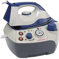 SINGER Shg6201 1.2l 850w Stainless Steel Soleplate Dampfbügelstation
