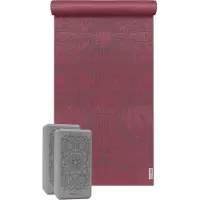 Yogistar Yoga-Set Starter Edition - lotus mandala (Yogamatte + 2 Yogablöcke)