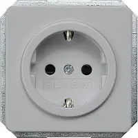 Siemens Steckdose 1f si glz DELTAprofil UP m.BS 5UB1468