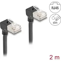 DeLOCK Netzwerkkabel - RJ-45 (M) nach unten abgewinkelt zu RJ-45 (M)