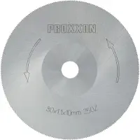 Proxxon Kreissägeblatt aus hochlegiertem Spezialstahl (HSS),Ø 80 x 1,1 x 10 mm (250 Zähne)