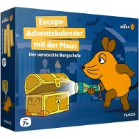 Invento Franzis: Adventskalender mit der Maus: Der versteckte Burgschatz 67169-1 (VE )