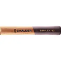 HALDER SIMPLEX Ersatzstiel aus Holz Kopf 80mm Stiel 230mm