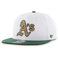 47 Brand Cap MLB Oakland Athletics Corkscrew 47 CAPTAIN B-CORKS18WBP-WH Weiß
