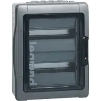 Legrand 601987 Feuchtraumverteiler Plexo3, Aufputz, IP65-IK09, 3-reihig, 54 Module