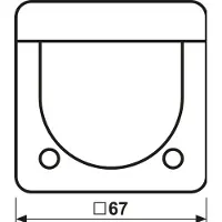 JUNG KNX Automatik-Schalter CD 3281 WW