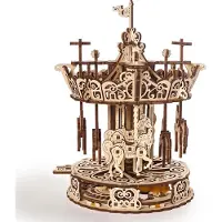 Ugears Mechanisches Holzkarussell-konstruktionsspiel