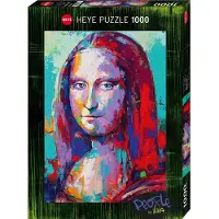 Heye Puzzle Mona Lisa, 1000 Teile, 1000 Stück(e), Kunst