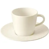 Villeroy & Boch Kaffeebecher Manufacture Rock Blanc (6-Teilig)