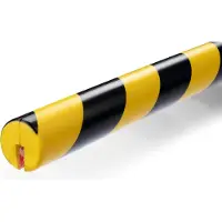 Durable - Schutzprofil e8r corner 1m gelb schwarz | 5 Stück