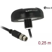 DeLOCK NL-8338P, M8, -167 dBmW, u-blox 8, B1, E1, L1, 26 s, 1 s