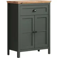 Trendteam Stanton Kommode Tannengrün/Evoke Eiche, B/H/T ca. 77/102/39 cm