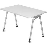 Hjh OFFICE PRO ATOS 12 S - Weiß 120 x 80 höhenverstellbar