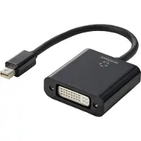 Renkforce RF-4769258 DisplayPort / DVI Adapter [1x Mini-DisplayPort Stecker - 1x DVI-Buchse 24+5pol.] Schwarz PVC-Mante
