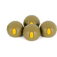 Helinox - Vibram Ball Feet Set - Campingmöbel-Zubehör Gr 55 mm coyote tan