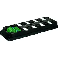 Murr Elektronik MVP12, 8xM12, 5pol, Grundmodul ohne Haube, mit Pot. Trennung